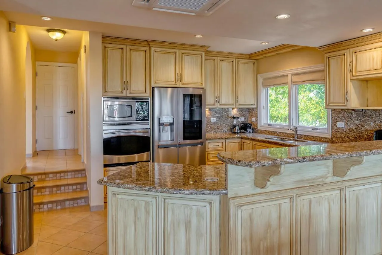 Your Own Private Oasis With Amazing Ocean Views In Tierra Del Sol Malmok Villa